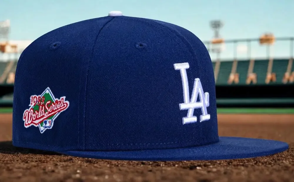 Los Angeles Dodgers 1988 World Series Patch UV Hat Club Exclusive 7 3/4 New Era